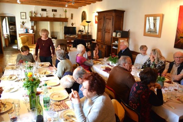 Le repas du 3 avril 2023 chez Anne
