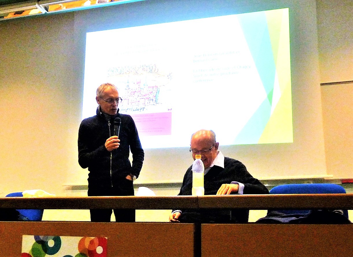 Conférence sur la tibériade de Luze et Chagey, Montbéliard, le 9 avril 2022