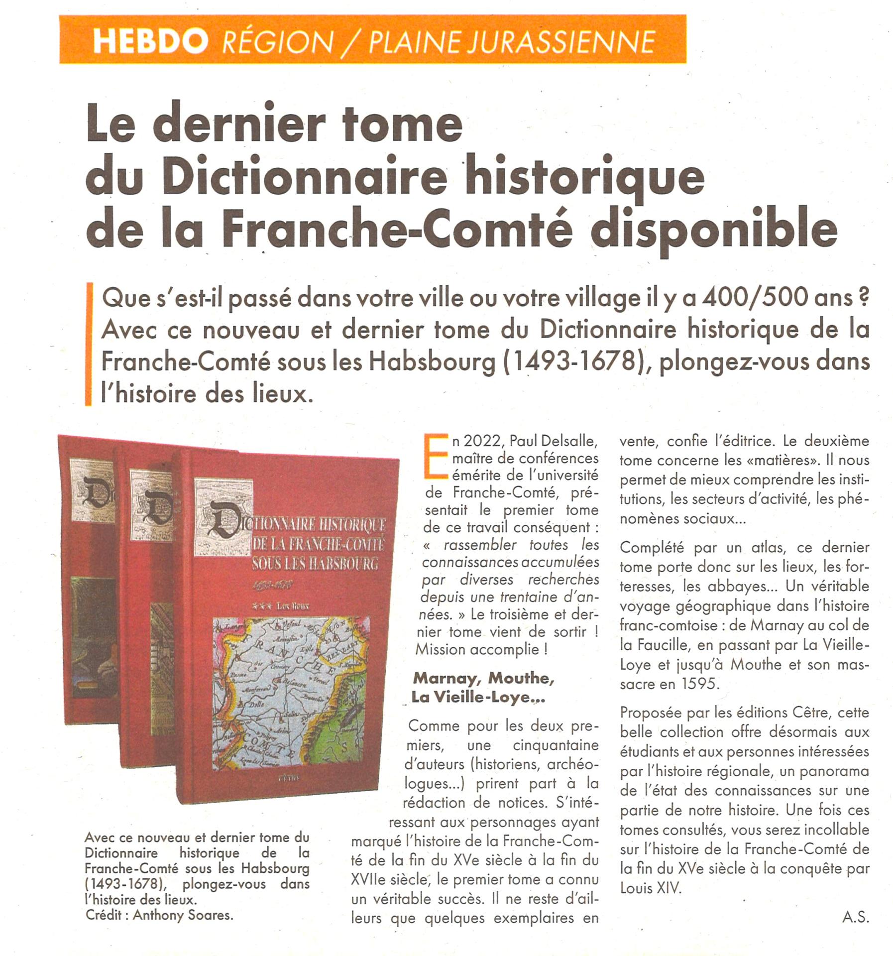 Hebdo 39 dictionnaire tome 3