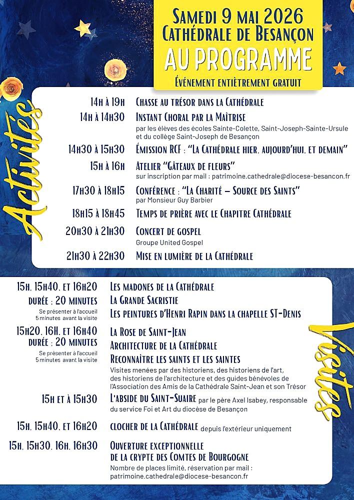 Nuit des cathedrales programme